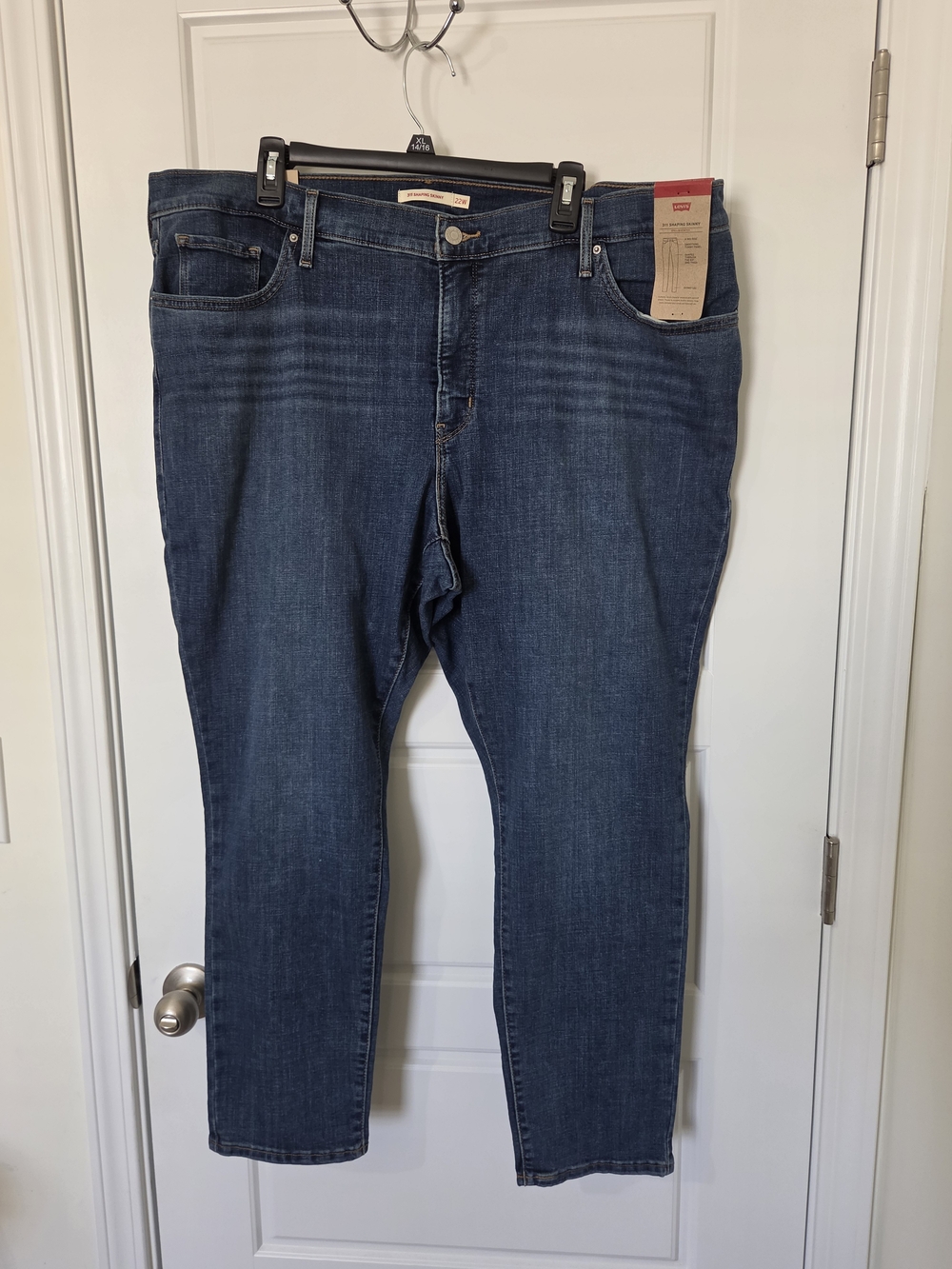 Levi's Women's 311 Shaping Skinny Jeans Blue Color Size- 22W S New With Tags